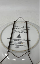 Load image into Gallery viewer, Betsey Bates Wall Decorative 1981 World Book Annual Christmas Collector Plate
