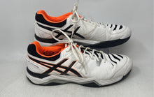 Load image into Gallery viewer, Asics Mens Gel-Challenger 10 E505Y White And Black Leather Running Shoes Size 12
