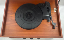 Load image into Gallery viewer, Crosley Rochester CR66 Brown 5-In-1 Entertainment Center Turntable Not Tested
