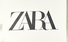 Load image into Gallery viewer, Zara Mens White Speckled Long Sleeve Regular Fit Button-Up Shirt Size M With Tag
