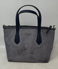 Load image into Gallery viewer, Kate Spade New York Womens Joeley Silver Color Detachable Strap Satchel Handbag

