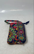 Load image into Gallery viewer, Vera Bradley Womens Venetian Multicolor Paisley Quilted Zipper Wristlet Wallet
