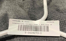 Load image into Gallery viewer, INC International Concepts Womens Dark Gray Size-Zip Knit Tunic Sweater Size S
