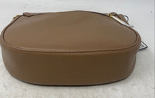 Load image into Gallery viewer, Izod Womens Brown Inner Pockets Detachable Strap Crossbody Bag With Tag
