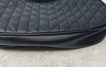 Load image into Gallery viewer, Steve Madden Womens Elodie Black Quilted Faux Leather Zip Top Crossbody Bag
