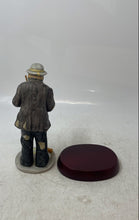 Load image into Gallery viewer, Flambro Porcelain Emmett Kelly 10 Years Of Collecting Sweeping Clown Figurine
