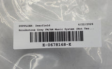 Load image into Gallery viewer, Brookstone FM/AM CD Player Gray Home Audio Music Speaker System Not Tested
