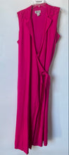Load image into Gallery viewer, Style &amp; Co. Collection Womens Fuchsia Sleeveless Tie Waist Long Wrap Dress Sz 16
