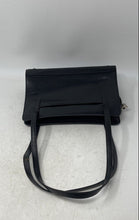 Load image into Gallery viewer, Monsac Womens Black Double Handle Inner Pockets Shoulder Purse
