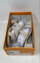 Load image into Gallery viewer, Miz Mooz Womens Oceana Beige Slip-On Block Heel Slide Sandals Size 39
