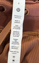 Load image into Gallery viewer, Lululemon Womens Brown Sport Pockets Drawstring Tapered Leg Jogger Pants Size 6
