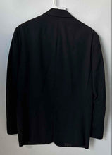 Load image into Gallery viewer, Michael Kors Mens Black Long Sleeve Notch Collar 2-Button Blazer Size 38S
