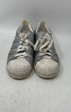 Load image into Gallery viewer, Adidas Womens Superstar FY1155 Silver White Low Top Sneakers Shoes Size 7.5

