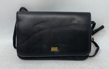 Load image into Gallery viewer, Buxton Womens Black Mirror Slot ID Card Holder Detachable Strap Crossbody Bag
