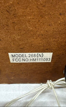 Load image into Gallery viewer, Antique Divine 268 (N) Brown Roman Numerals Round Analog Dial Radio Mantel Clock
