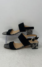 Load image into Gallery viewer, Avellini Womens Black Leather Open Toe Slingback Sandals Size US 6 EU 37 W/ Tag
