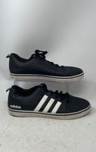 Load image into Gallery viewer, Adidas Mens VS Pace B74494 Black Leather Lace-Up Sneaker Shoes Size 11.5
