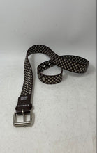 Load image into Gallery viewer, Express Womens Brown Leather Single-Prong Buckle Standard Waist Belt Size Large
