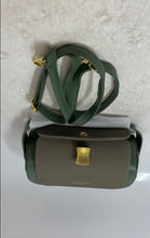 Load image into Gallery viewer, Womens Green Brown Adjustable Detachable Strap Crossbody Bag
