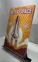 Load image into Gallery viewer, Marmont Hill Outer Space Shuttle Taking Off Wall Hanging Art Print On Canvas
