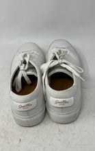 Load image into Gallery viewer, Good Man Mens Edge White Leather Lace-Up Low Top Sneaker Shoes Size 9
