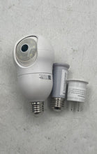 Load image into Gallery viewer, LaView White 360° View Wi-Fi Smart Light Bulb Security Camera In Box Untested
