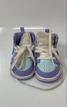 Load image into Gallery viewer, Nike Kids Air Jordan 1 Mid 640735-500 Purple Lace-Up Sneaker Shoes Size 4C
