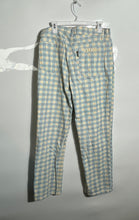 Load image into Gallery viewer, Kickers Classics Womens Multicolor Gingham Light Wash Straight Leg Jeans Size 32
