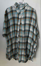 Load image into Gallery viewer, St. John's Bay Mens Multicolor Plaid Print Classic Fit Button-Up Shirt Size 3XLT
