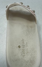 Load image into Gallery viewer, Kate Spade New York Womens White Spring Flower Embellished Slide Sandals Size 9B

