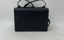 Load image into Gallery viewer, Zara Womens Black Leather Structured Top Handle Crossbody Purse
