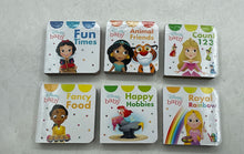 Load image into Gallery viewer, PI Kids Disney Baby Disney Princess My First Library 12 Book Board Block Set
