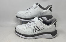 Load image into Gallery viewer, Anodyne Mens No. 38 White Gray Hook &amp; Loop Orthopedic Sneaker Shoes Size 7.5W
