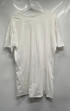 Load image into Gallery viewer, Womens White Cotton Short Sleeve Made In Italy Pullover T-Shirt Size XL
