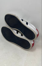 Load image into Gallery viewer, Lacoste Mens Grad Vulc 120 2 P White Red Leather Sneaker Shoes Size 11.5
