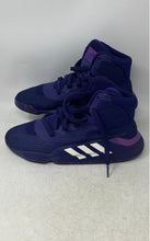 Load image into Gallery viewer, Adidas Mens Pro Bounce 2019 Purple Mid Top Lace-Up Sneaker Shoes Size 11
