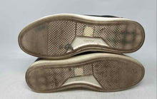 Load image into Gallery viewer, Aldo Mens Deerford Black With Brown Trim Canvas Lace-Up Sneaker Shoes Size 11
