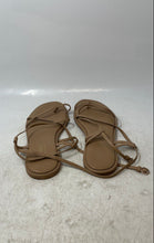 Load image into Gallery viewer, Michael By Michael Shannon Womens Beige Leather Strappy Sandals Size 9
