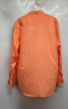 Load image into Gallery viewer, Calvin Klein Mens Orange Long Sleeve Collared Classic-Fit Dress Shirt Size XL

