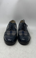 Load image into Gallery viewer, Papa Mens Black Leather Wingtip Lace-Up Oxford Dress Shoes Size EUR 42

