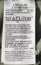Load image into Gallery viewer, Old Navy Womens Green Flat Front Regular Fit Straight Leg Ankle Pants Size 2

