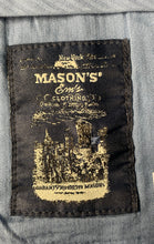 Load image into Gallery viewer, Mason's Mens Blue Flat Front Slash Pocket Straight Leg Dress Pants Size 50
