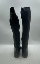 Load image into Gallery viewer, Michael Kors Womens Bromley Black Leather Knee-High Riding Boots Size 10M

