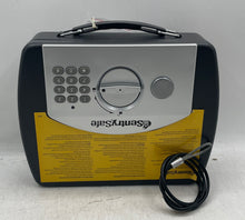Load image into Gallery viewer, SentrySafe Silver Portable Compact Electronic Safe With Key Lock Not Tested
