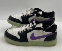 Load image into Gallery viewer, Authentic Nike Boys Air Jordan 1 Low OG Black White Sneakers Shoes Size 6.5Y

