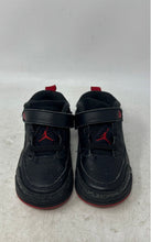 Load image into Gallery viewer, Nike Kids Jordan Spizike Low Black Gray Red Sneaker Shoes Size 9C
