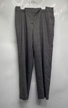 Load image into Gallery viewer, Ann Taylor Womens Gray Plaid Signature Fit Straight Leg Dress Pants Size 6
