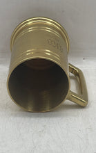 Load image into Gallery viewer, Things Remembered Gold-Tone Brass Collectible Engraved Tankard Beer Stein Mug
