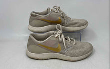 Load image into Gallery viewer, Nike Womens Flex Contact Beige Gold Low Top Lace-Up Sneaker Shoes Size 8

