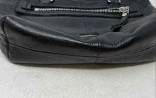 Load image into Gallery viewer, Fossil Womens Dawson Black Leather Double Handle Crossbody Strap Satchel Bag
